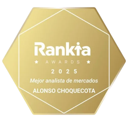 Insignia Mejor analista de mercados, Rankia Awards 2025