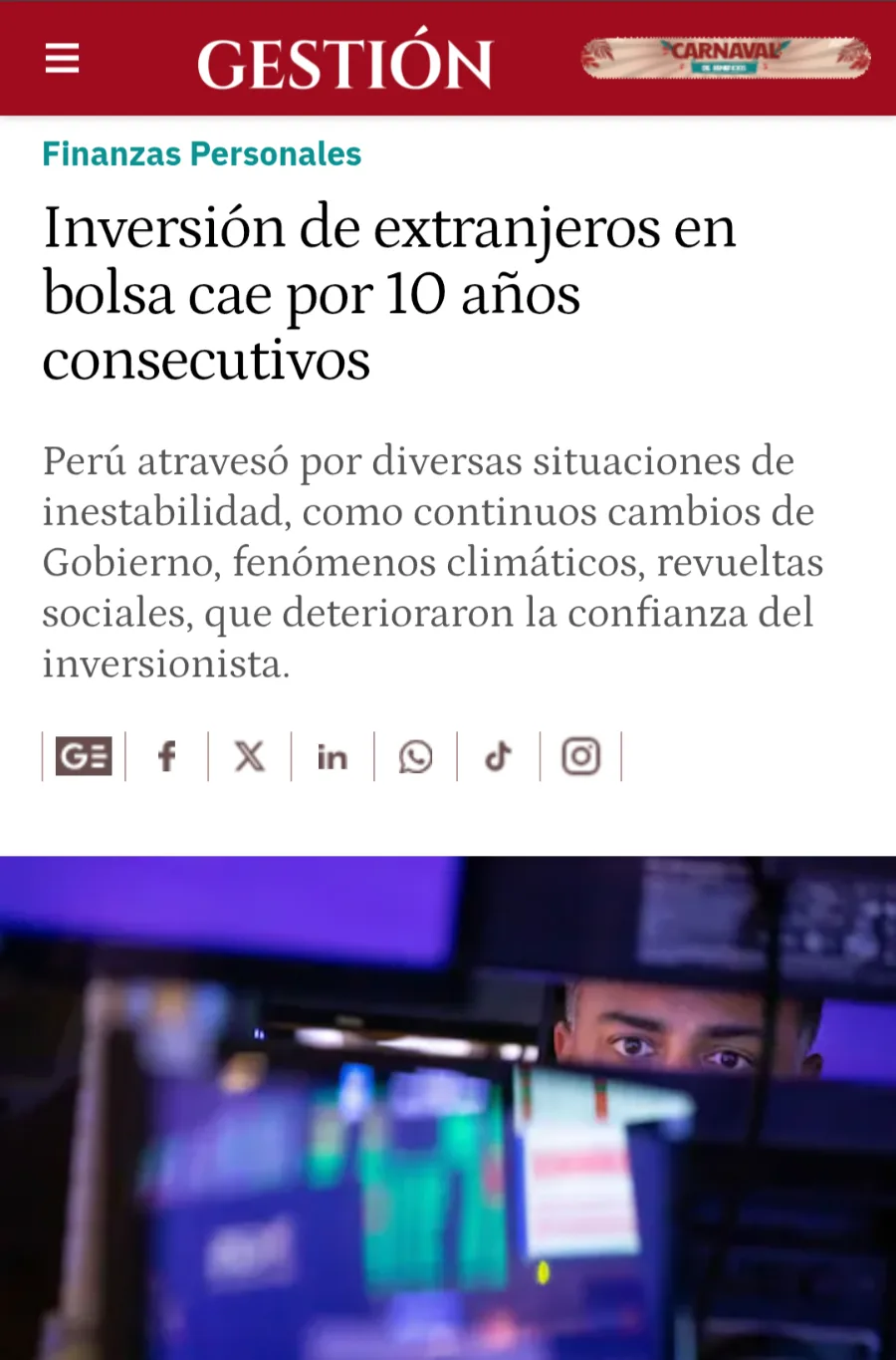 Nota de Gestión con Alonso Choquecota