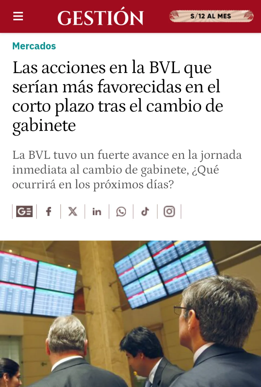 Nota de Gestión con Alonso Choquecota